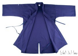 Buy indigo blue Aizome Kendo uniform on yarinohanzo Kendo shop | Kendo uniform for sale | Top quality Kendo Gi for sale and the