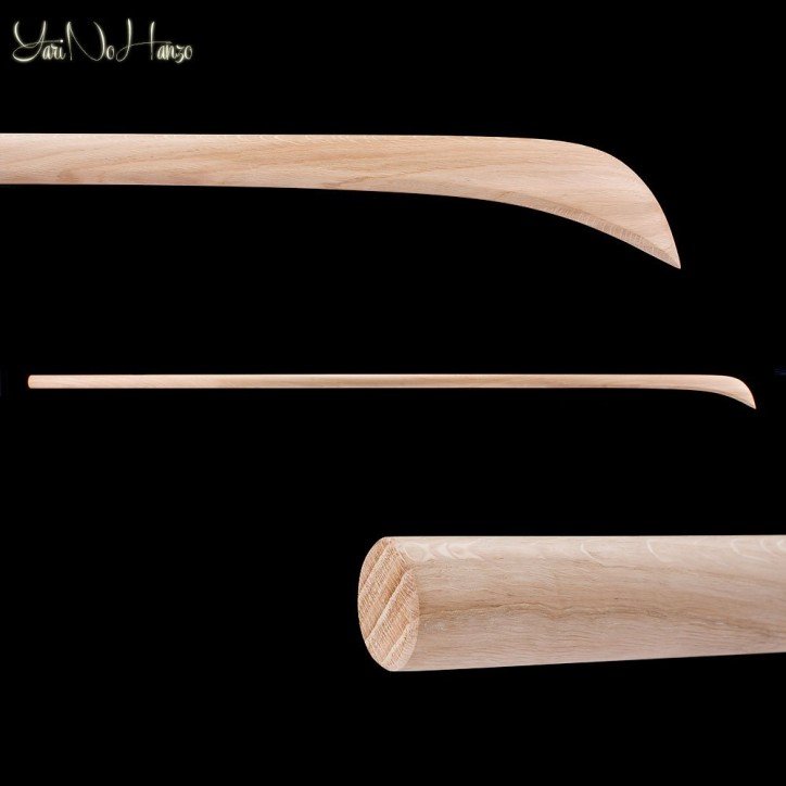 Jikishinkage Ryu Naginata Beech wood | Handmade wooden Nagianta