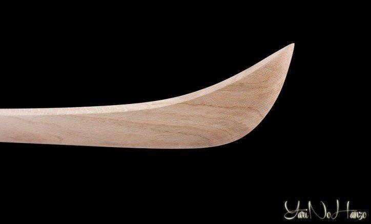 Jikishinkage Ryu Naginata Beech wood | Handmade wooden Nagianta