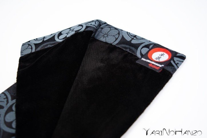 Katana Bukuro Kamon (Dark background) | Bag for Nihonto Katana and Iaito | Top quality Katana bag