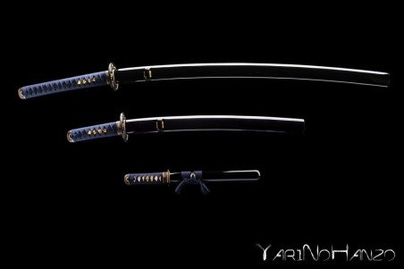 Fukushima Mifuri Practical | 3 swords set | Katana + Wakizashi + Tanto SET | Iaito Practice Daisho-0