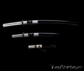 Musha Mifuri | 3 swords set | Katana + Wakizashi+ Tanto-0