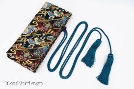 Katana Bukuro Sensu | Bag for Nihonto Katana and Iaito | Top quality Nishijin Katana bag-0