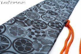 Wakizashi Bukuro Kamon (light background) | Bag For Wakizashi