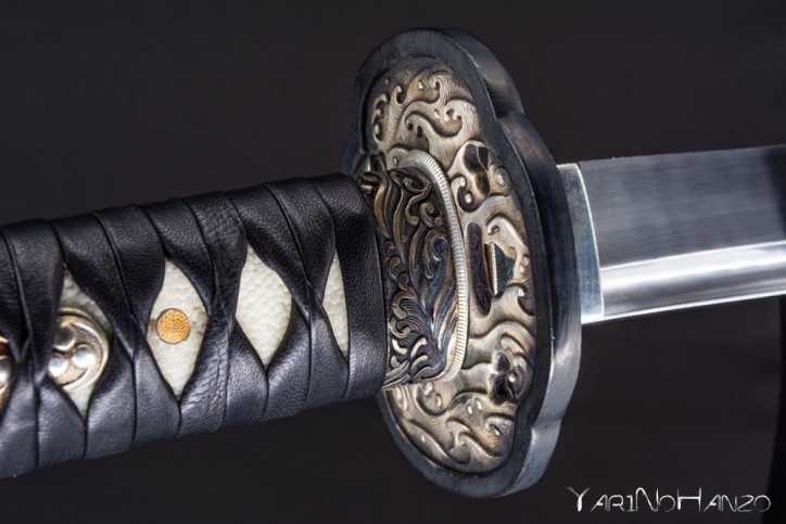 NAMI KATANA SHINKEN LIMITED EDITION - LEATHER TSUKA - TOMOE MENUKI