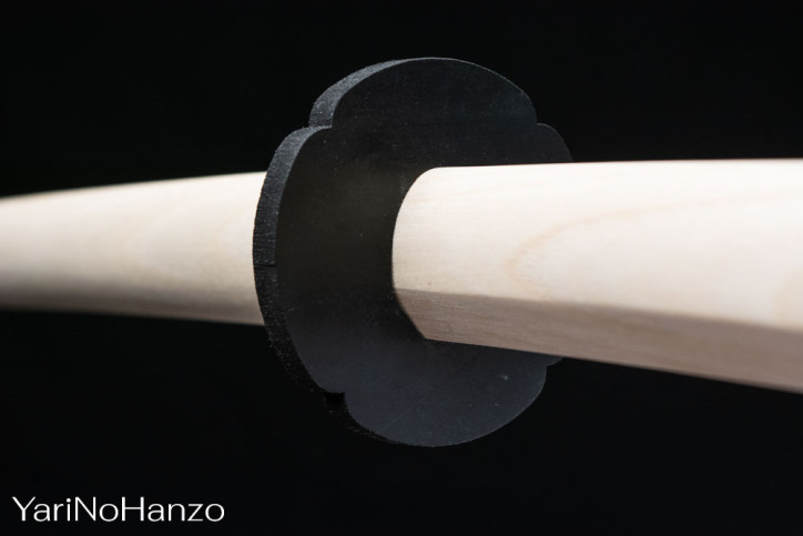 Ash Wood Bokken WITH SAYA AND RUBBER TSUBA | Itto Ryu Bokken | Ash wood