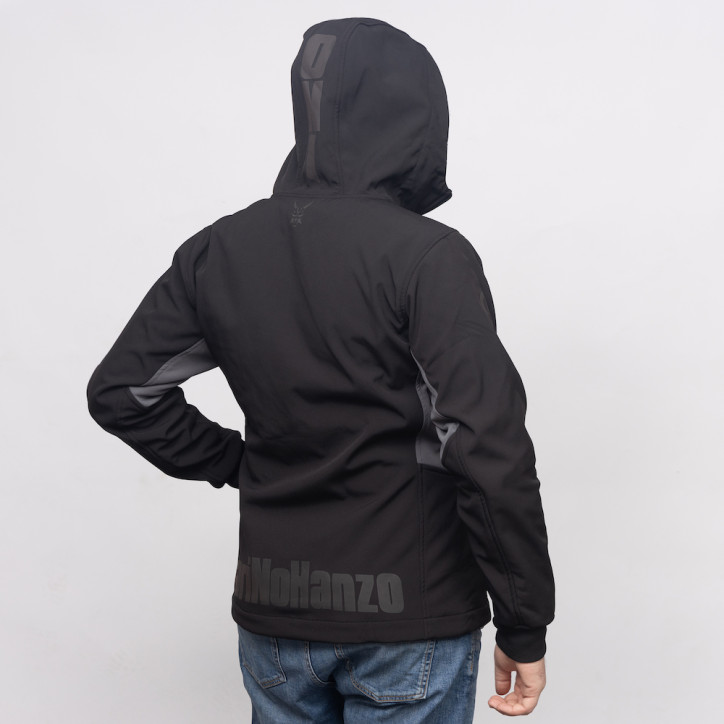 Soft Shell Jacket "ONI" with Hood | Durable, Unisex, and Uniquely Stylish