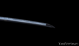 Nami Katana Iaito – Superior handmade iaito with unique blade geometry and wave motif fittings