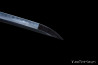 Nami Katana Iaito – Superior handmade iaito with unique blade geometry and wave motif fittings