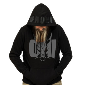 Martial arts streetwear ONI hoodie with subtle grey branding
