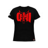 ONI T-shirt front with red logo print