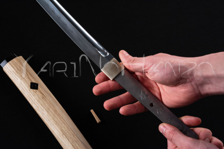 Tokugawa Katana Shinken| Katana blade in Shirasaya