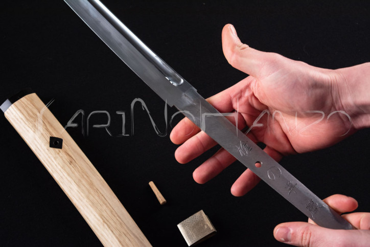 Tokugawa Katana Shinken| Katana blade in Shirasaya