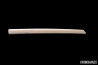 handmade shoto bokken detail ash wood grain