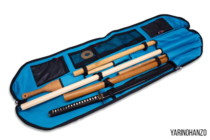 Best-Selling PREMIUM XL Katana Bag for 3 Swords + Accessories – Heavy-Duty Large Capacity Case | YariNoHanzo