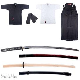Iaido Set Master | Iaido Gi + Hakama + lightweight Iaito set-0