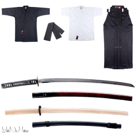 Iaido Set Master | Iaido Gi + Hakama + lightweight Iaito set-0