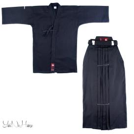 Basic Kendo Set BLACK | Kendo Gi + Hakama Set