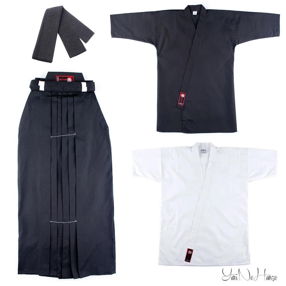 Iaido Set Beginner | Iaidogi + Shitagi + Hakama + Kaku Obi